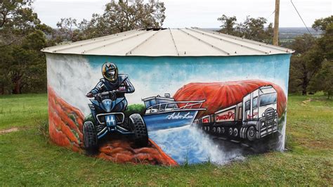 Water Tank Mural on Behance