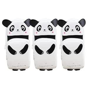 GMSR Product Combo of 3 Cute Panda Pencil Cases | Panda Pencil Box for ...