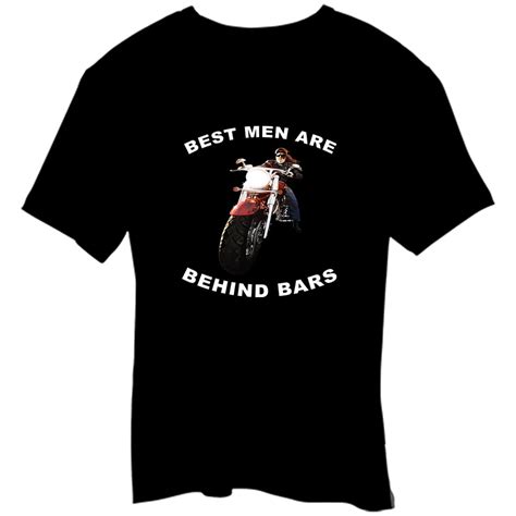 Best Men Are Behind Bars | Biker T Shirts India – Motohog
