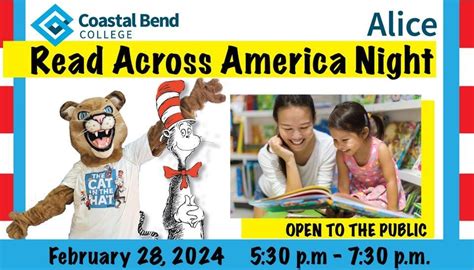 CBC-ALICE Read Across America Night, Coastal Bend College Alice, Texas ...