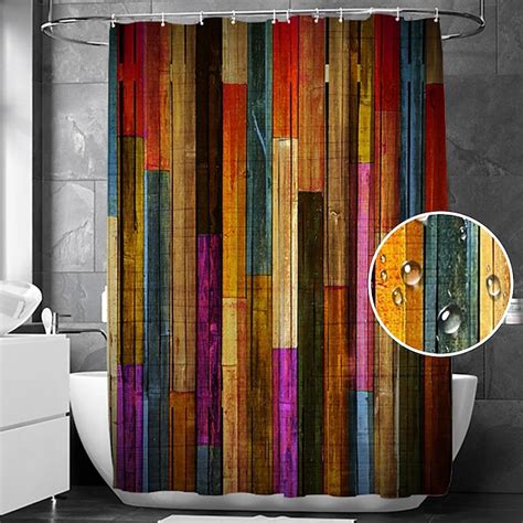 Curtaină de duș cu carabine pentru baie 180cm*180cm(70"*70") imprimare ...