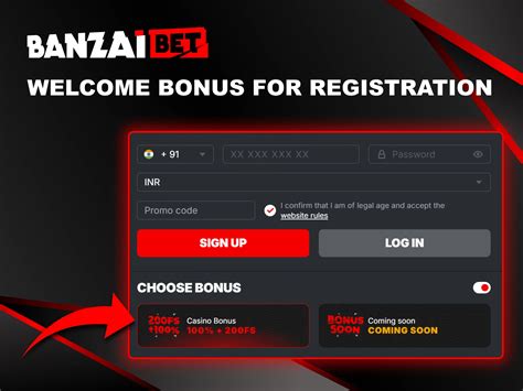 Banzai Bet Sign Up, Login, and Account Verification in India