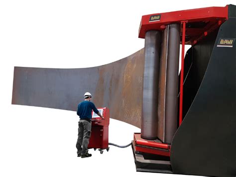 MCB - 4 Roll Plate Bending Machine - DAVI