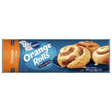 Pillsbury Orange Rolls With Cinnabon - Shop Biscuit & cookie dough at H-E-B