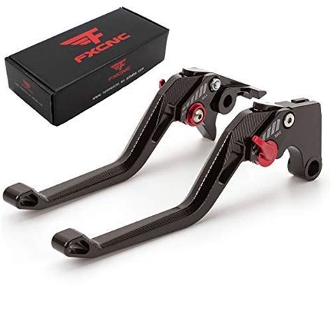 Buy CNC Billet Long Adjustable Brake Clutch Levers Compatible with For ...
