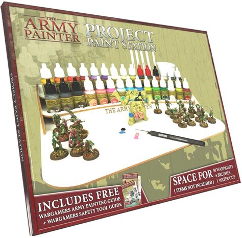 The Army Painter Model Paint Stand and Paint Brush Holder - Dropper ...