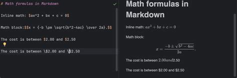 Image result for Mark Down Math Examples