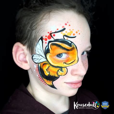 Sting Face Paint Designs