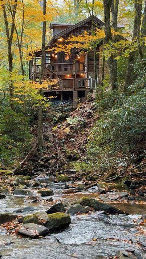The Cabin at Squirrel Creek | O humble cabin, strong and small, That ...