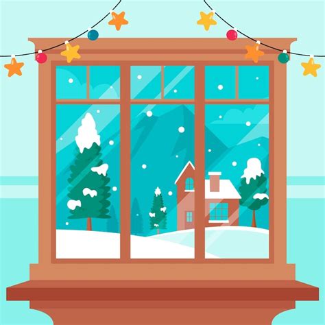 Winter window 3d Vectors - Download Free High-Quality Vectors from ...