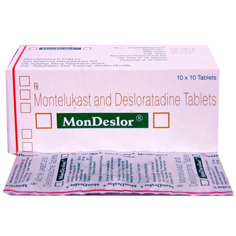 MonDeslor Tablet | Uses, Side Effects, Price | Apollo Pharmacy