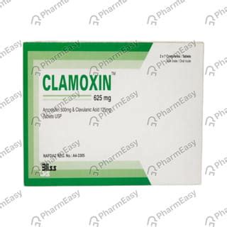 Clamoxin 625mg Tablet: Uses, Side-effects, Price, Dosage & More Info ...