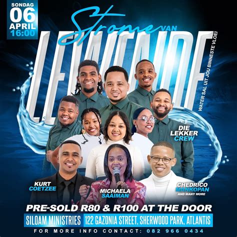 GOSPEL CONCERT ALERT!, Siloam Ministries, Atlantis, 6 April 2025 ...