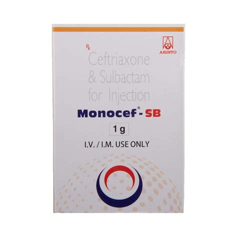 Monotax-SB 1.5mg - Vial of 1.5gm Injection : Amazon.in: Health ...