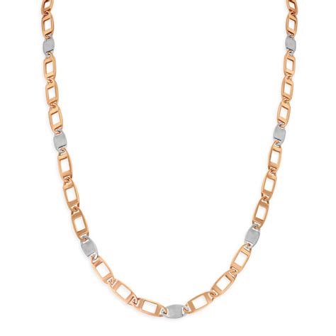 Appealing Dual Tone Gold Chain For Men