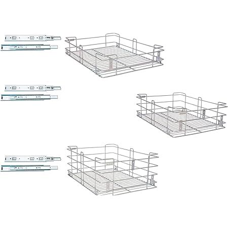 PN BASKET 202 Stainless Steel Modular Kitchen Basket Multipurpose ...