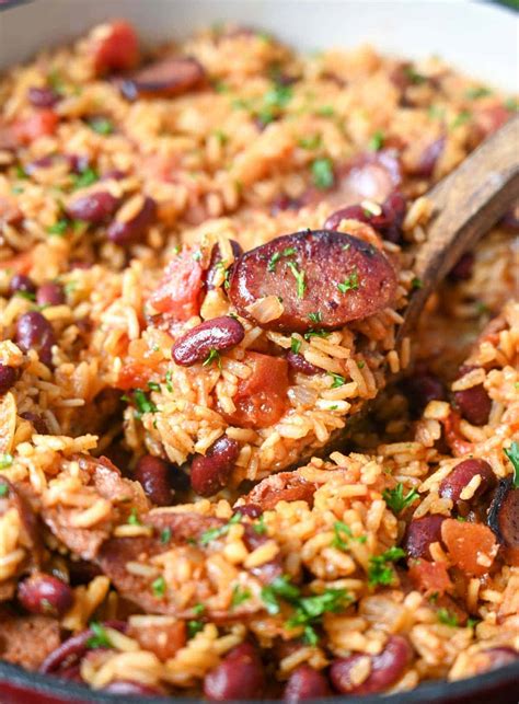 One Pot Cajun Rice and Beans - Butter Your Biscuit