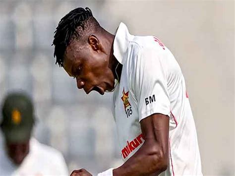 Zimbabwe fast bowler blessed with rapid rankings rise