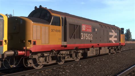 BRRF Class 37 37502 'British Steel Teesside' (WCL Class 37 Livery ...