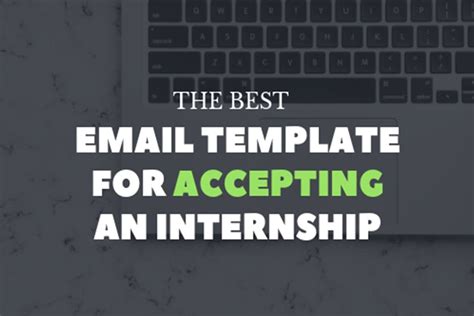 Image result for Internship Email Example