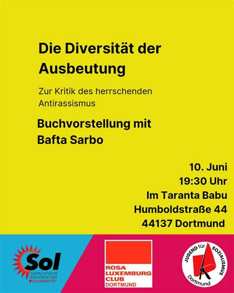 Buchvorstellung: Die Diversität der Ausbeutung, Zur Kritik des ...