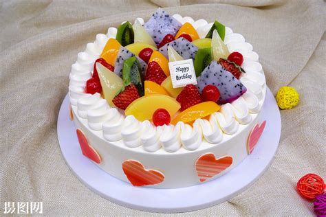 新年蛋糕图片大全水果 - 【花卉百科网】