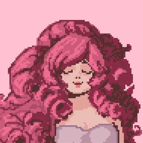 ArtStation - Rose Quartz Pixel Art