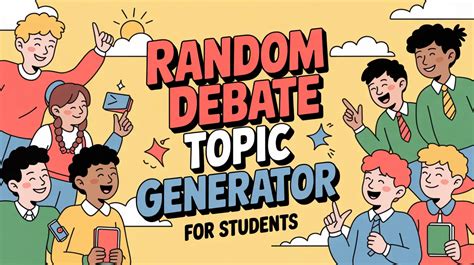 Image result for Random Debate Topic Generator