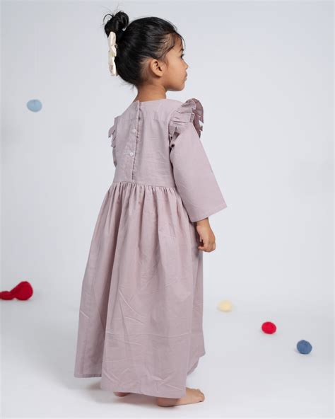 Caramel Cloud Dress - Ash Pink