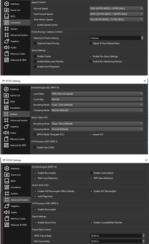 PCSX2 Graphics Settings 的图像结果