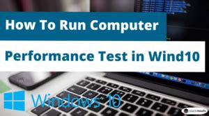 Image result for Check My Computer Performance Windows 10