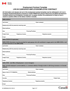 2013-2026 Form Canada ESDC EMP5498 Fill Online, Printable, Fillable ...