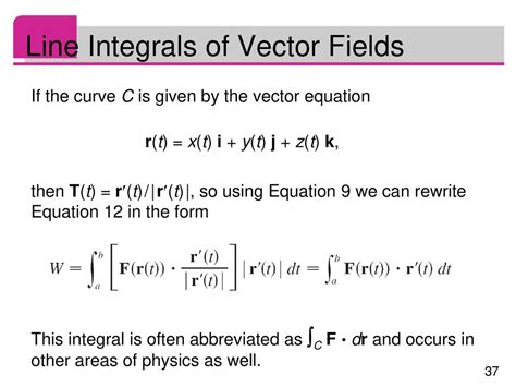 Line Integrals of Vector Fields Examples 的图像结果