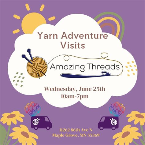 Yarn Adventure Visits Amazing Threads, Amazing Threads, Maple Grove, 25 ...