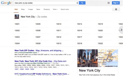Image result for Google Zip Code Map
