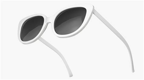 3D Cat Eye Glasses White | 3D Molier International