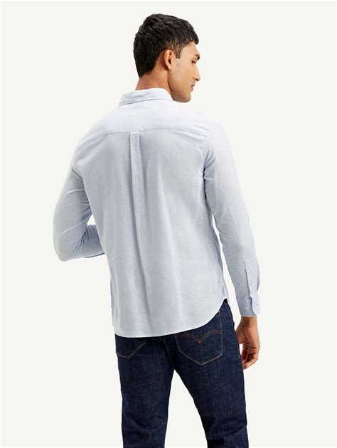 Men's Solid Slim Fit Linen Shirt – Levis India Store
