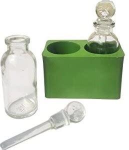 HAMMER MAN Gold Testing Empty Bottle & Cap with Plastic Holder Rack ...