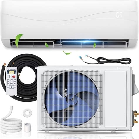 Amazon.com: GLACER 9000BTU Mini AC Split-System, 17 SEER2 Ductless Air ...