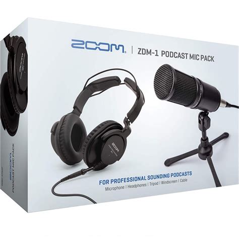 Zoom ZDM-1 Podcast Mic Pack | Azad Music