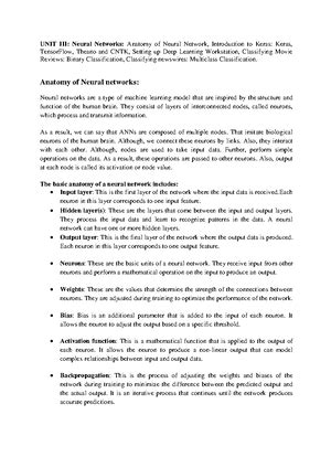 DL UNIT-5 - JNTUK R20 - Unit Deep Learning 1 to Syllabus Interactive ...