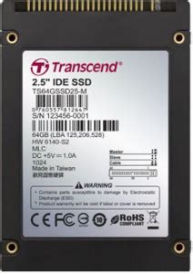 Transcend 64 GB Desktop, Laptop SATA Internal Solid State Drive (SSD ...