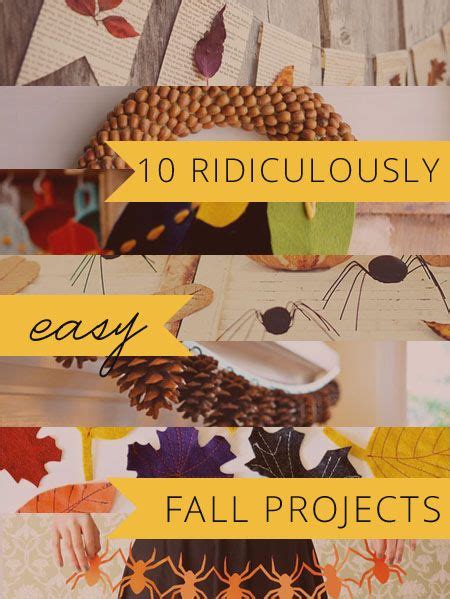 Image result for Easy Fall Projects