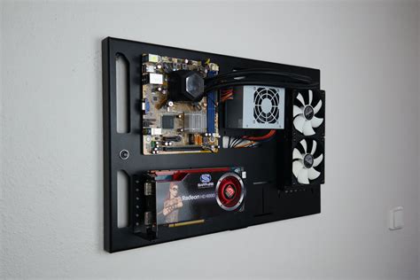 Image result for Wall Mount Open Computer Case