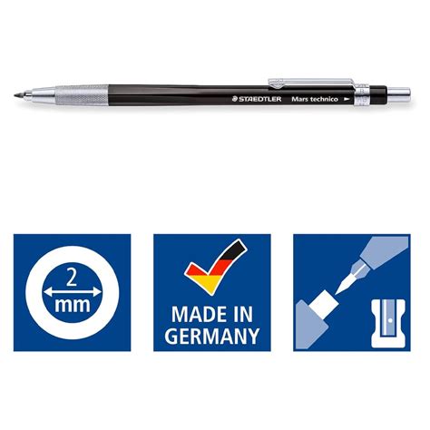 STAEDTLER 2.0mm Mars Technico Mechanical Pencil - SCOOBOO