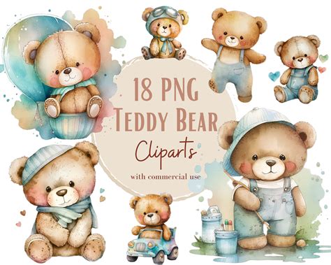 Bear Clipart Cute Teddy