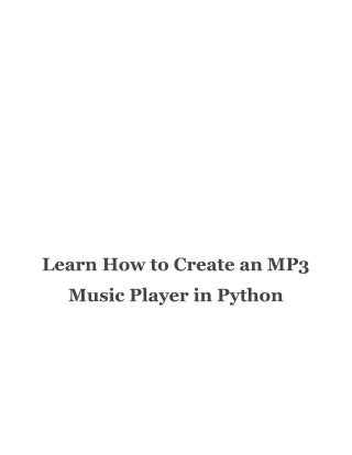 How to Create MP3 File in Python 的图像结果
