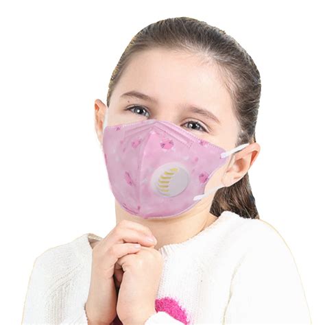VRITRAZ PM 2.5 Kids Children Anti-Pollution Activated Carbon Face Mask ...