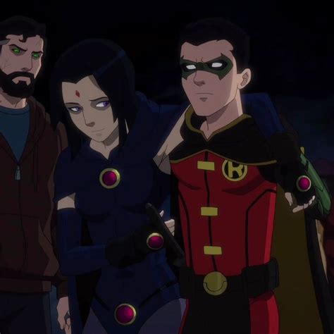 Damian wayne and raven | Raven teen titans, Batman comic art, Dc comics ...