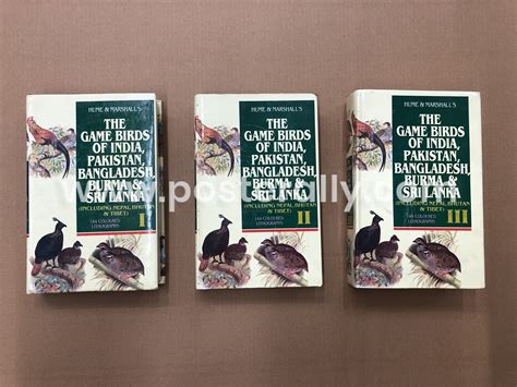 The Game Birds Of India, Pakistan, Bangladesh, Burma & Sri Lanka (Vol ...